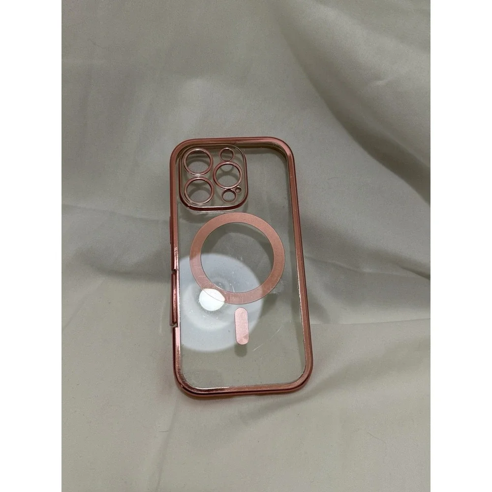 BERFY Magnetic for iPhone 16 Pro Case  Pink Compatible‎ With MagSafe